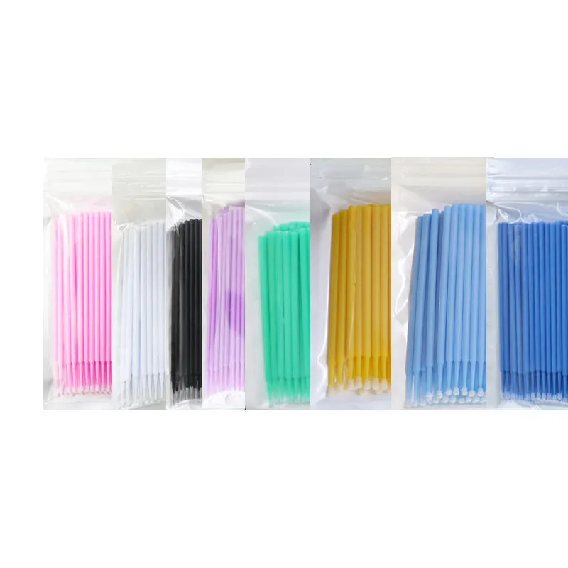 Hotsell Micro Einweg Wimpernverlängerung Einzelne Applikatoren Mascara Pinsel Für Frauen Augen Make-Up-Tool Großhandel