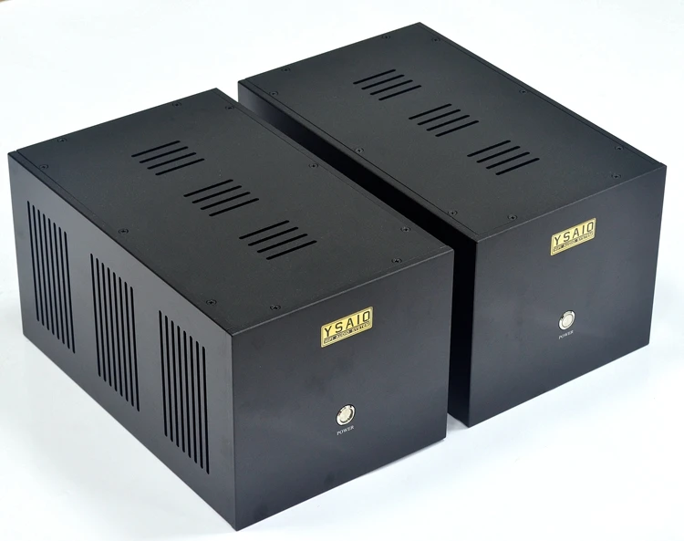 Un riferimento di coppia famoso circuito macchina T350 HiFi amplificatore di potenza mono sigillato in oro Super classe A amplificatore Post diviso