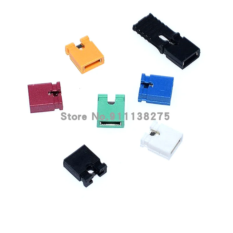 20pcs Jumper cap 2.54mm pitch / short circuit block / short block / connection block