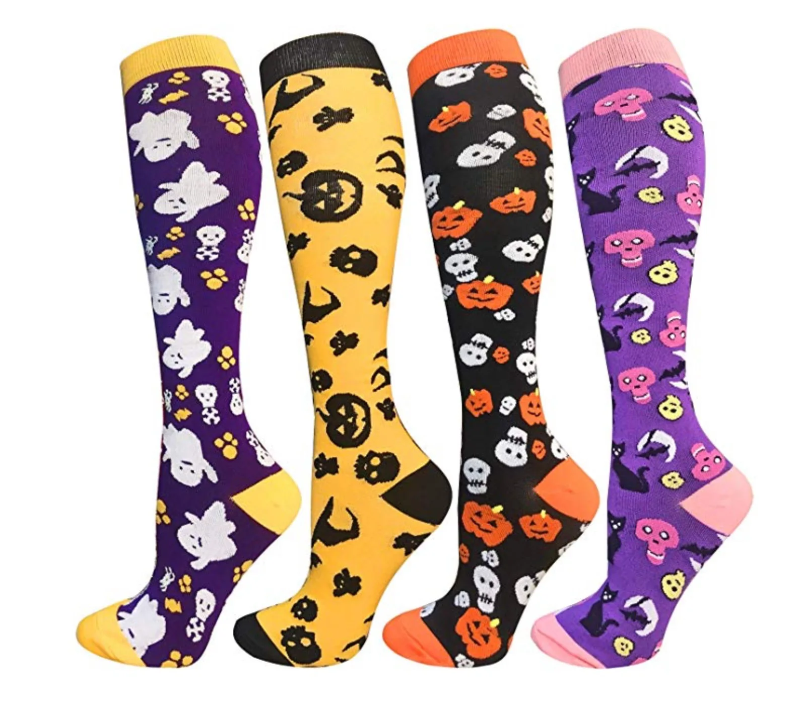 men women stocking socks Halloween festival sports muscle socks soft comfortable leg protection pressure compressing funny socks