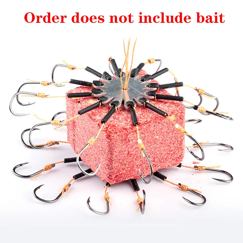 2pcs/lot Fishing Hook Flip Hook Explosion Fishing Hook Wild Fishing Of Flip Cakes Eight Claws Anti-board Anti-hanging