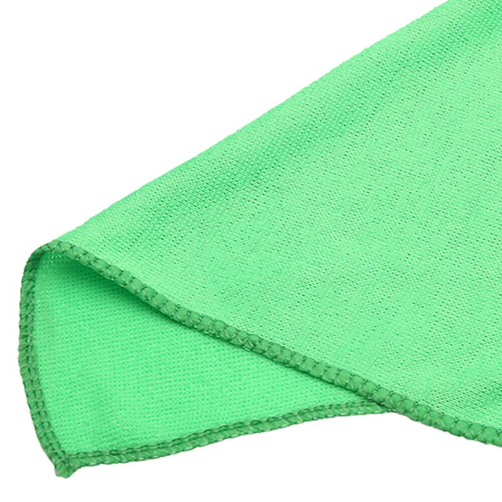 50-Piece Thin Model Microfiber Cleaning Cloth Non-Fading Multi-Purpose  Towel Scratch Free Rag Car Polishing Details