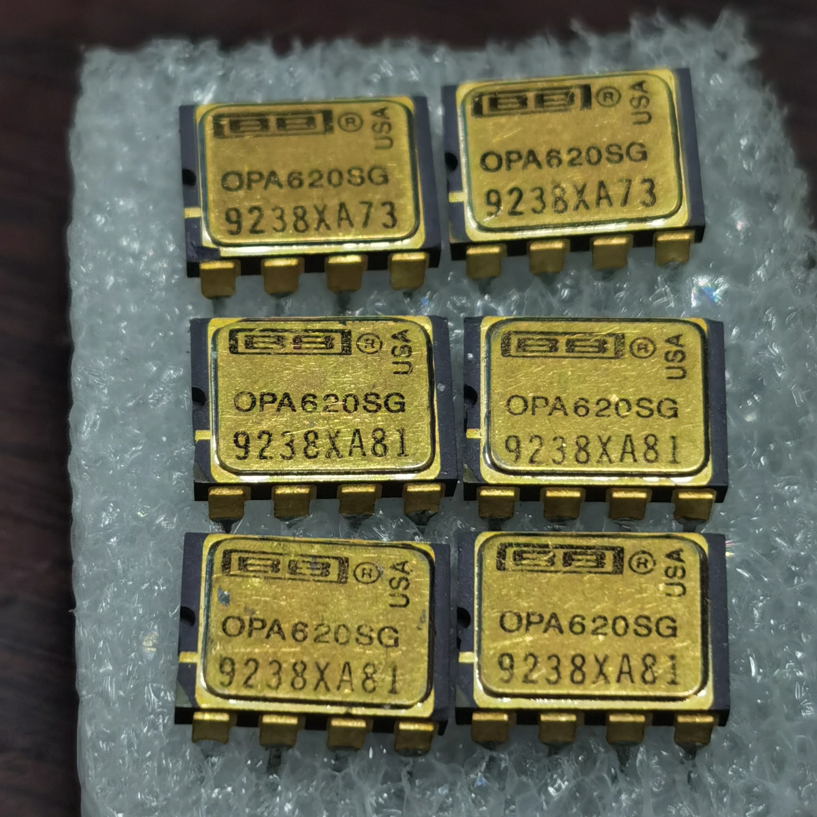 USED OPA620 SG single op amp ceramic seal gold-plated surface operational amplifier IC upgrade opa627 NE5534