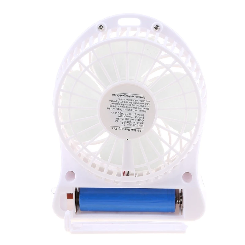 2024 New HOT SALE Portable LED Light Fan Air Cooler Mini Desk USB Fan Third Wind USB Fan