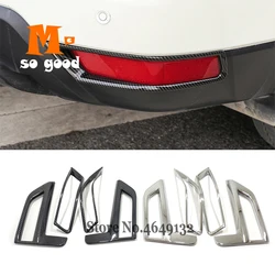 Front and Rear/Back Fog Light Lamp Cover Trim For Nissan X-Trail X Trail T32 Rogue 2017 18 19 2020 Exterior Accessories 2pcs