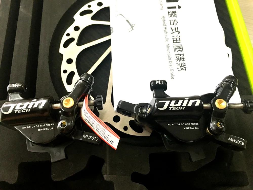 Freins à Disque Hydrauliques Juin Tech GTP6 - 6 Pistons - Argent - VTT/Vélo électrique