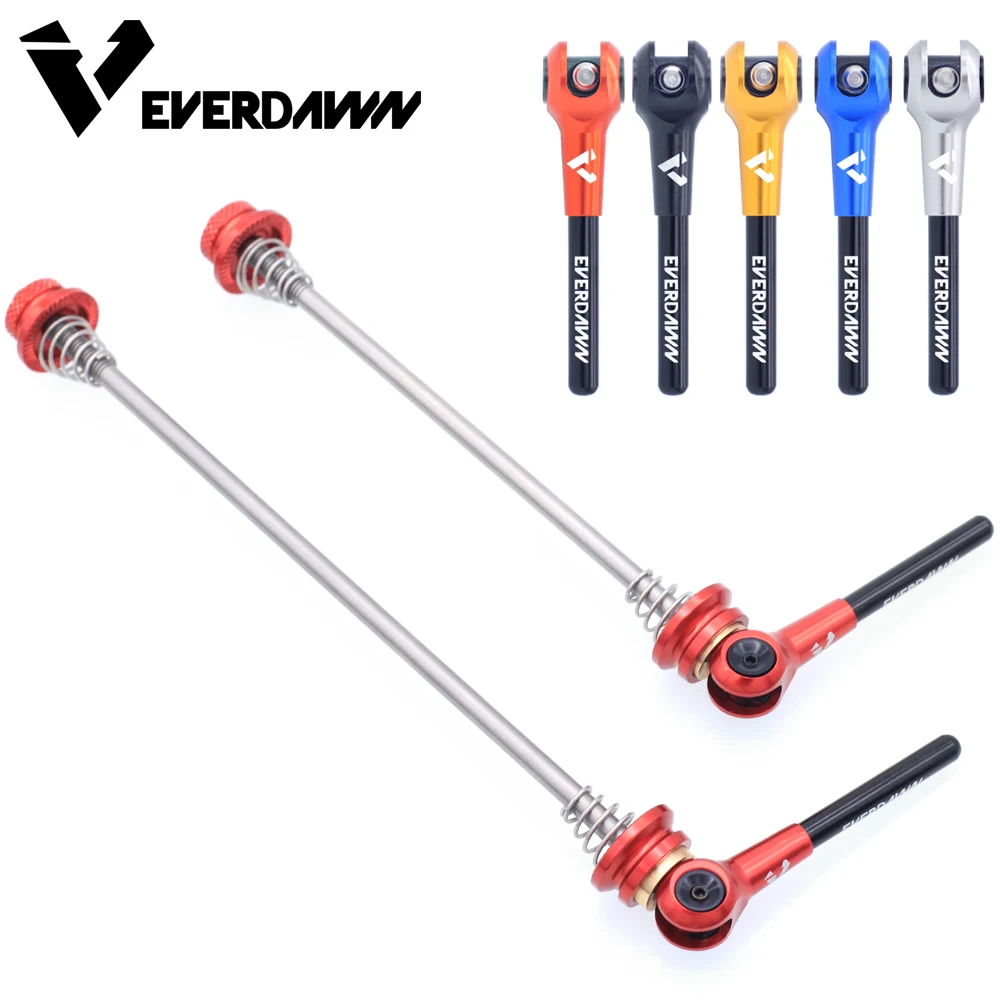 Titanium Ti Bicycle Quick Release Skewer Lever For MTB Road Bike  100/130 135mm Wheel Hub Lightweight Quick Skewers