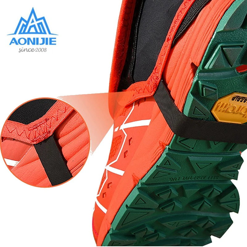 Aonijie OutdoorSandproof Gaiters Trail Running Protective Wrap Shoe Covers  For  Outdoor Camping Hiking Prevent Sand Stone E940