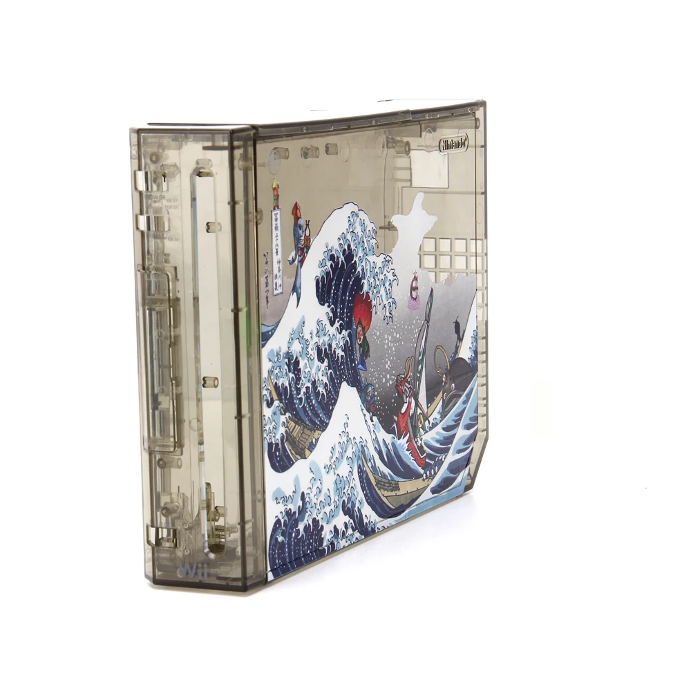 cover housing case for wii Nintendo wii console replacement housing shell with full retail parts