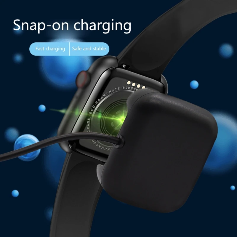 แบบพกพา Snap-On Cradle Power Adapter ใช้งานร่วมกับ HW22แท่นชาร์จ Smartwatch ผู้ถืออุปกรณ์เสริมที่ทนทาน