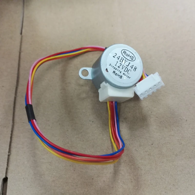 24BYJ48 DC 12V Micro Gear Stepper Motor 4 Phase 5 wire Geared box Reduction Air Conditioner Stepping Motor Gear Ratio 1:64