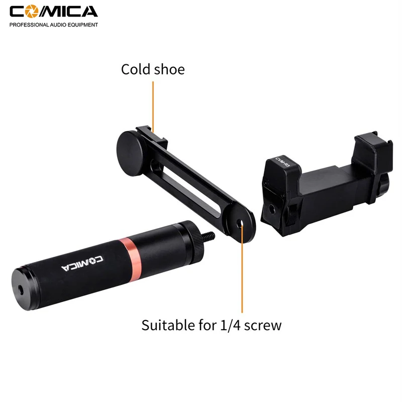 كوميكا CVM-R3 الهاتف الذكي فيديو تلاعب قبضة اليد مقبض استقرار عدة آيفون X 8 7 6s زائد لسامسونج هواوي الخ