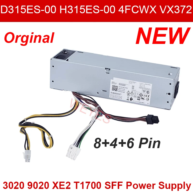 Working 4FCWX 04FCWX  H315ES-00 D315E001L  for original OPX XE2 9020 315W Power Supply Well Tested