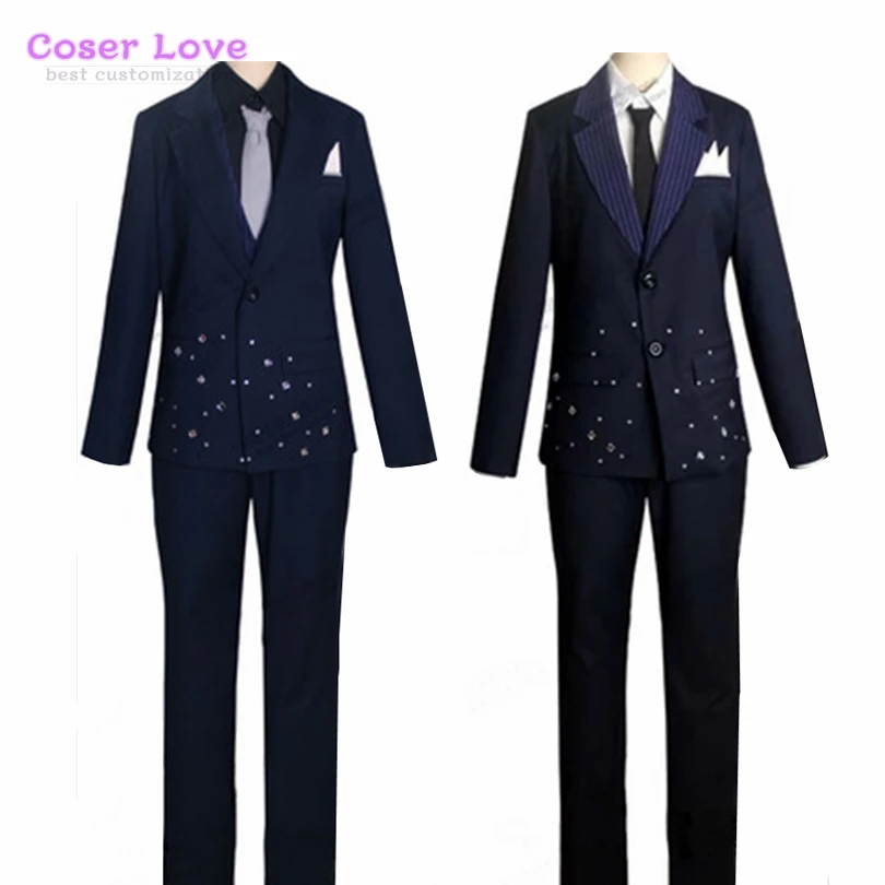 Ensemble Stars vol.03 Knights Tsukinaga Leo Suou Tsukasa Suit Cosplay Costume New Years Christmas Clothing