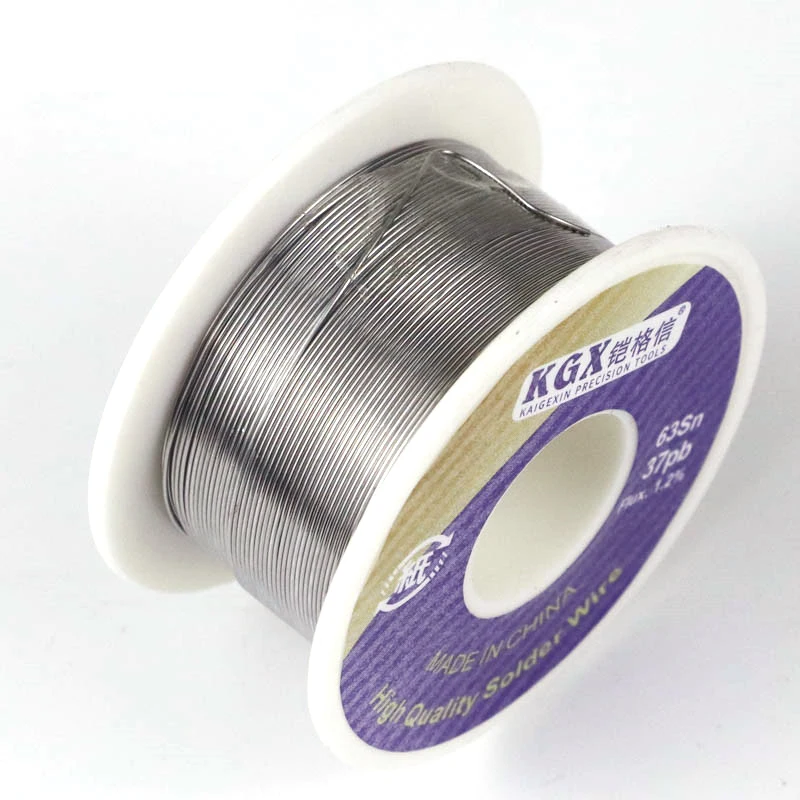 SAYTL Rosin Core Solder Wire 50g Sn63% Pb37% 0.2/0.3/0.4/0.5/0.6/0.8mm Low Melting Point Welding Tin Wire BGA Soldering Tools