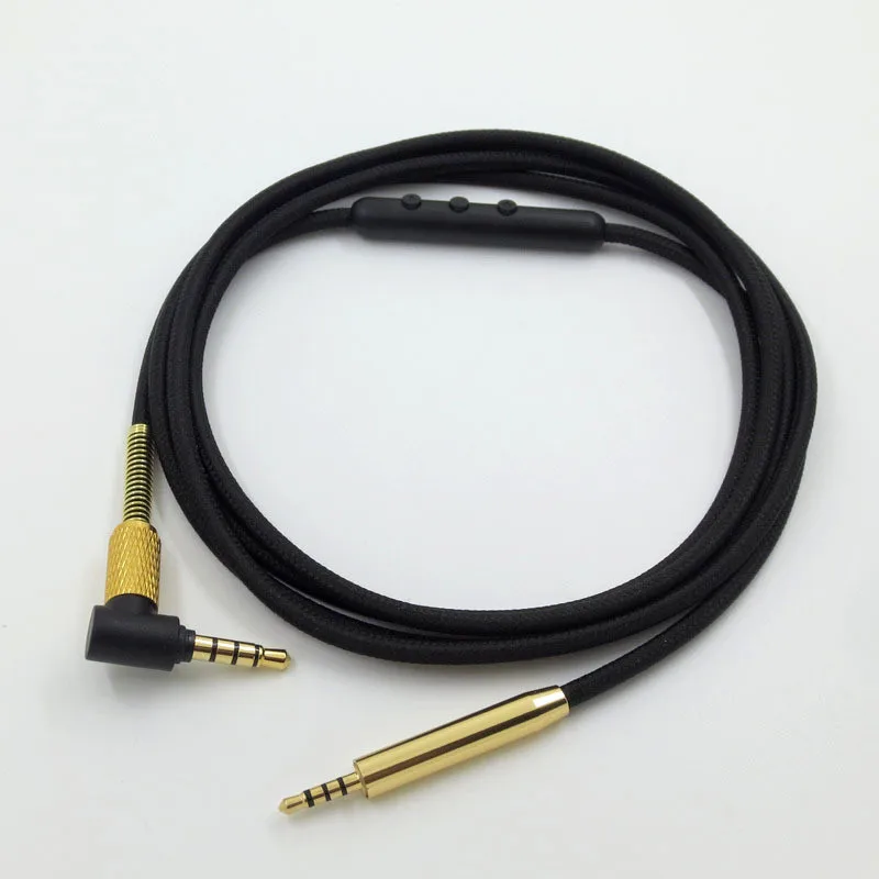 Replacement Audio Cable For AKG Y40 Y50 Y45 For CREATIVE LIVE2 JBL S700 For Bose QC25 OE2 QC35 Headphones 23 AugT3