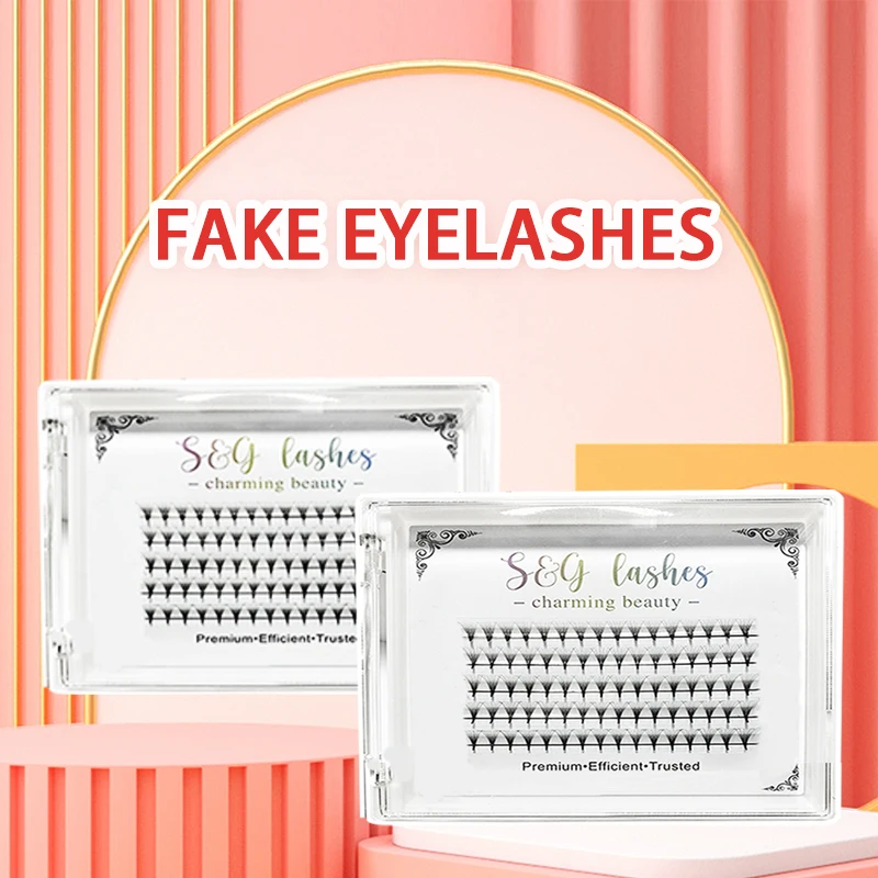 Individual False Eyelashes Professional 6D Mink Lashes Eyelash Extension Beauty Cosmetics Makeup Sets Cilios 5 Box