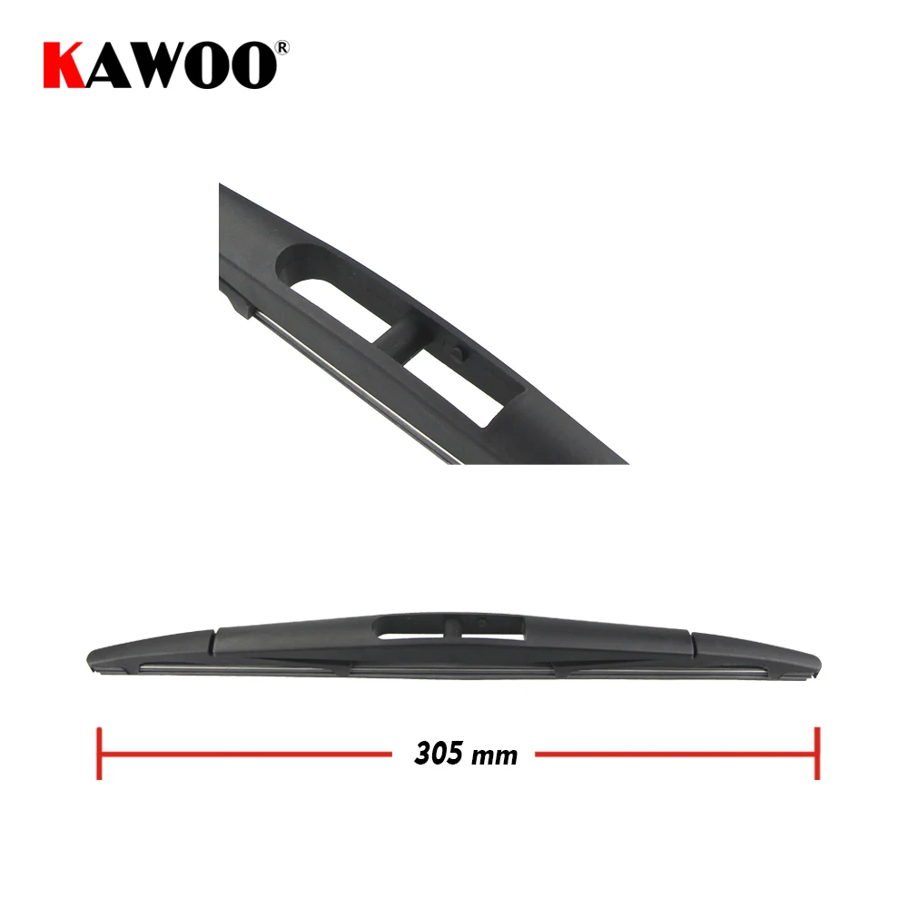 KAWOO Car Rear Wiper Blade Blades Back Window Wipers Arm For BMW X5 (F15) Hatchback (2014 Onwards) 305mm Auto Windscreen Blade 3