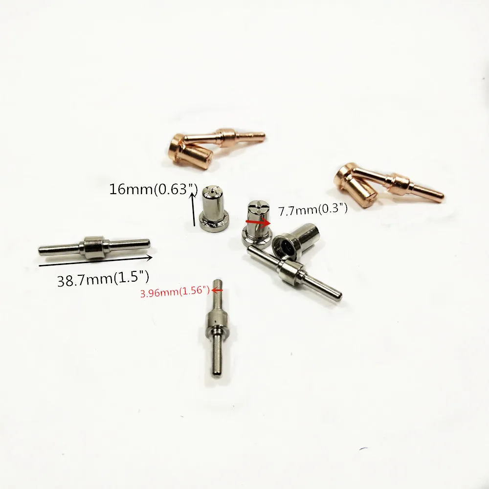 PT31 Plasma Tip Electrode Nozzle 40pcs/20sets Hafnium Embedded Plasma Cutting Torch Consumable