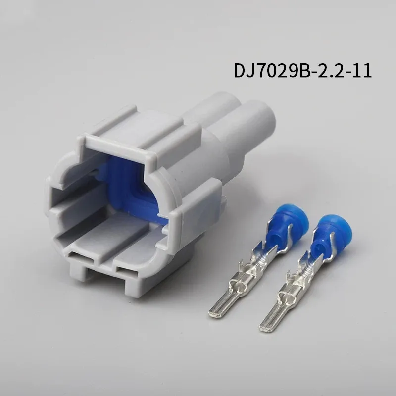 

6188-0554 500SETS DJ7029B-2.2-11 2.2mm 2Pin AMP Car Electrical Wire Connectors for VW,BMW,Honda,Toyota,NISSAN AND other models