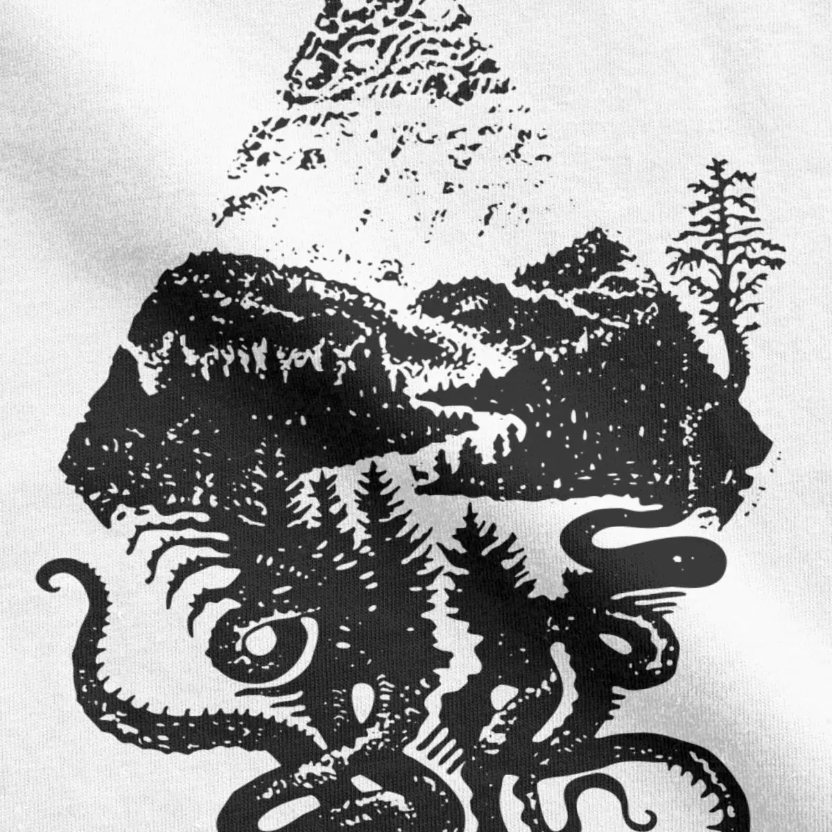 Men Women\'s T-Shirt Old Gods Of Appalachia Fauna And Flora Tee Shirt Horror Halloween T Shirts Round Collar Tops Printing