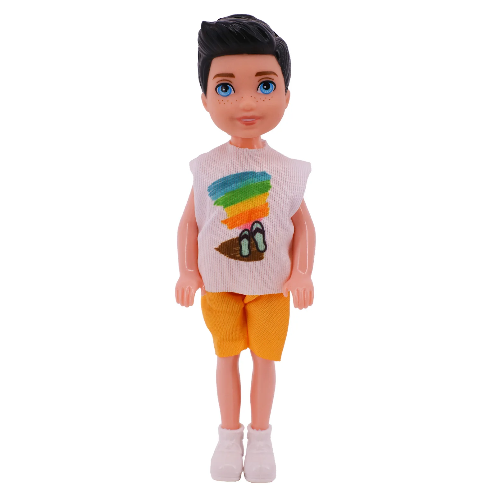 Doll Clothes For Kelly Dolls Handmade Fashion Dress T-shirts Shorts Accessories Fit 5Inch Dolls,12CM Kelly Doll,Our Generation