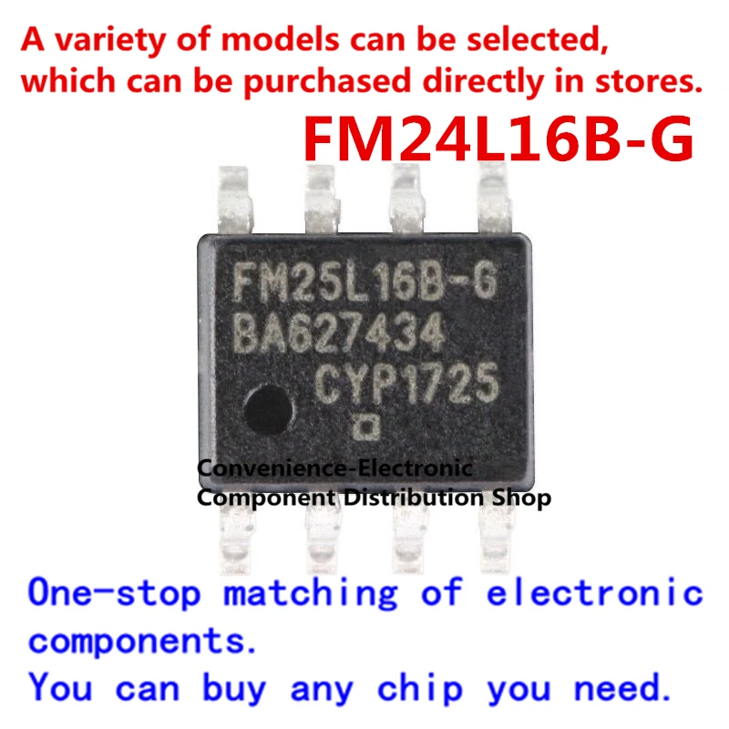 5PCS/PACK FM25L16B-GTR FM25L16B-G SOP8 FM25L16BG SMD SOIC-8 IC