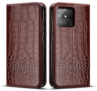 Narzo50A Leather Hoesje Cover For Realme Narzo 50A Case Phone Protective Shell Book Etui For Realme RMX3430 Flip Wallet Case