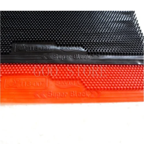 Imagen 2 del producto Dawei SAVIGA Super Block OX tenis de mesa goma puntas largas goma de Ping Pong sin esponja súper defensa