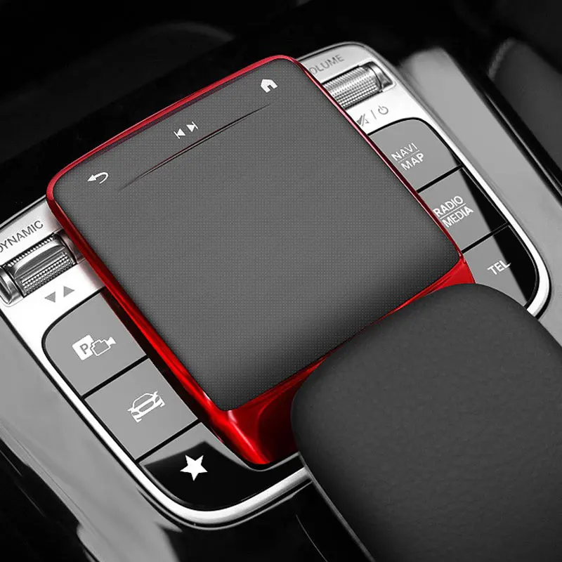 For Mercedes Benz A B CLA GLE GLS GLB GLA EQA EQB Class W177 C118 W167 X167 X247 Car Center Console Mouse TPU Protector Cover