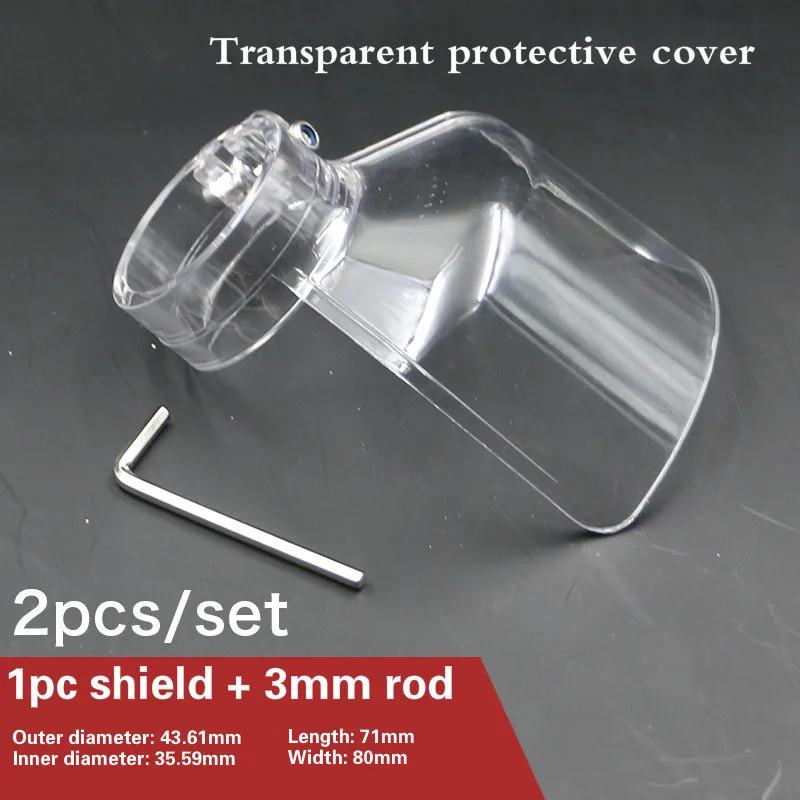 Shield Rotary Tool Attachment Accessories for Mini Drill Electric Grinder Safety Protecting Cover Case Holder Power Dremel Tool