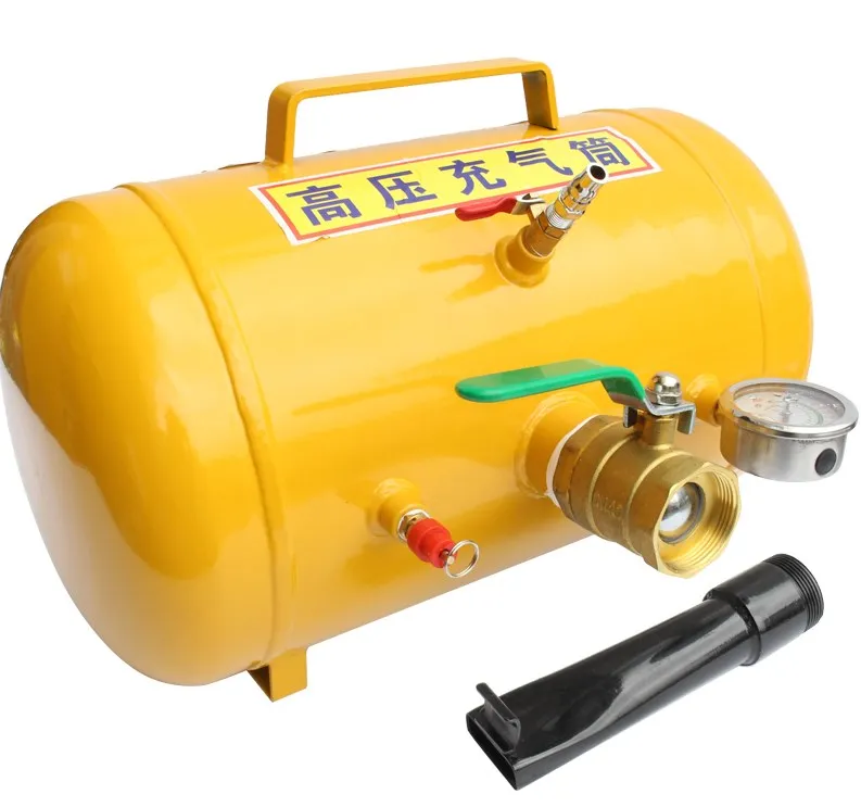 

Inflator tire high-pressure inflation tube blasting tire repair tool cart vacuum tire repair tool