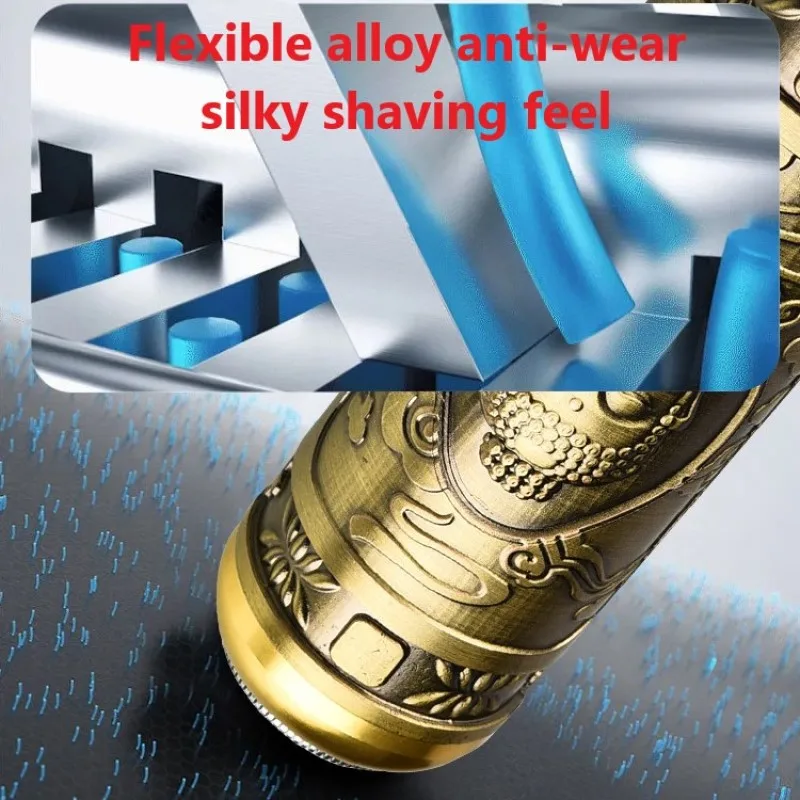 Mini Barber Electric Shaver Home Travel Portable Men Beard Shaving Razor USB Rechargeable Hair Remover With Box