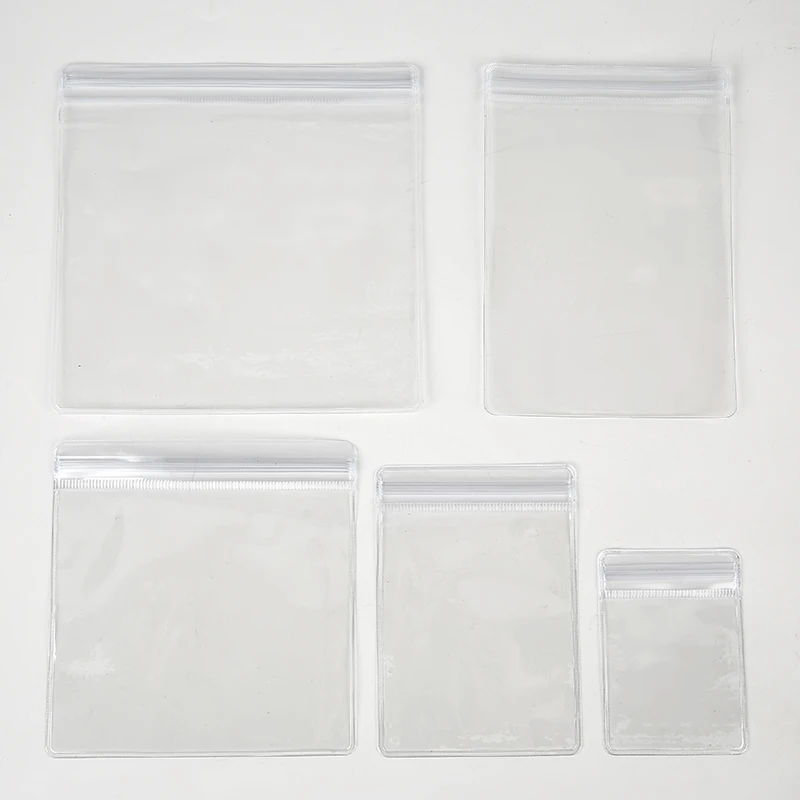 30pcs Storng Zipper  Bags Zip Lock Ziplock Pouch 4*6/6*8cm Plastic Transparent Clear Self Sealing Bracelet Diy Jewelry Packaging