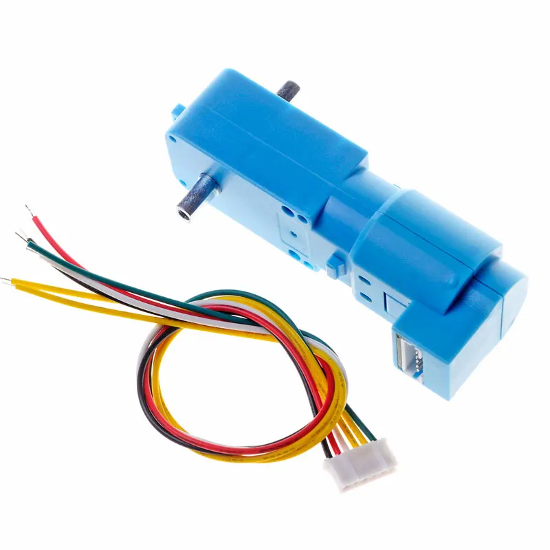 Новый двигатель TT с датчиком Холла для Arduino Raspberry Pi 3-6 в, двухвальный редукторный блок, электродвигатель постоянного тока, детали для