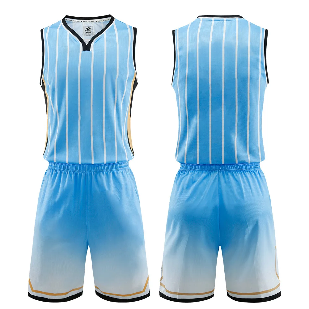 

Basketball Jersey Men Sports Team Basketball Wear Quick Dry Breathable 100%Polyter Basketball Uniforms Set