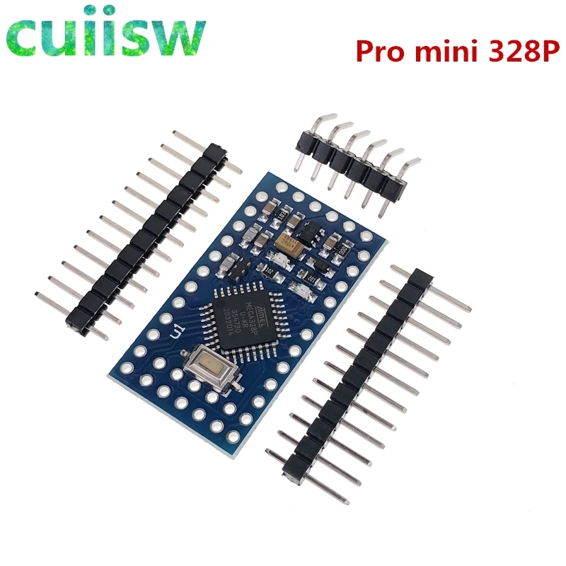 1pcs/lot New pro mini 328P electronic building blocks Interactive Media ATMEGA328P 5V/16M for arduino Compatible Nano