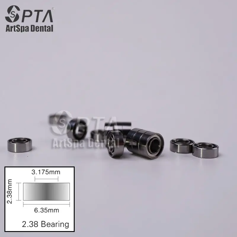 

10PCS Ceramic Dentistry High Speed Air Turbine Handpiece Spare Part For NSK Type Bearing Rotor Drill Cartridge Odontologia