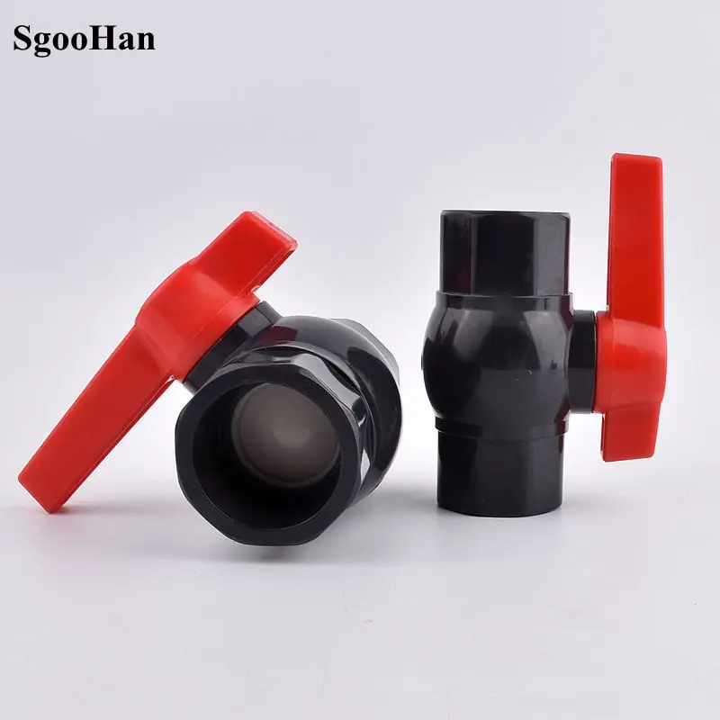 I.D 20mm-110mm UPVC side Handle Thicken Simple Ball valve Water Pipe Connector Garden irrigation Controller Valve