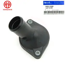 Genuine No.: 16321-21020 Coolant Thermostat Housing Water Inlet Fits Toyota EchoiA xA xB Yaris 06-18 Scion Echo 06-16 1632121020