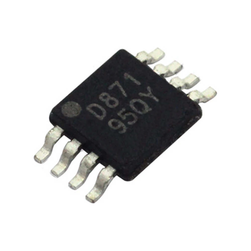 NOUVEAU 10 PCS/LOT DAC8571IDGKR DAC8571IDGK MARQUAGE D871 DAC8571 MSOP-8 IC