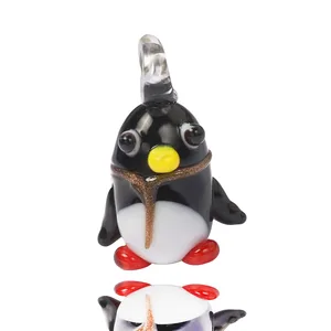 Qianbei-Vidro Murano Lampwork handgefertigt, gemischte Farben, Halsketten mit Tieranhänger, Mode 6 Hauptverkaufsanhänger Glass Murano - №2