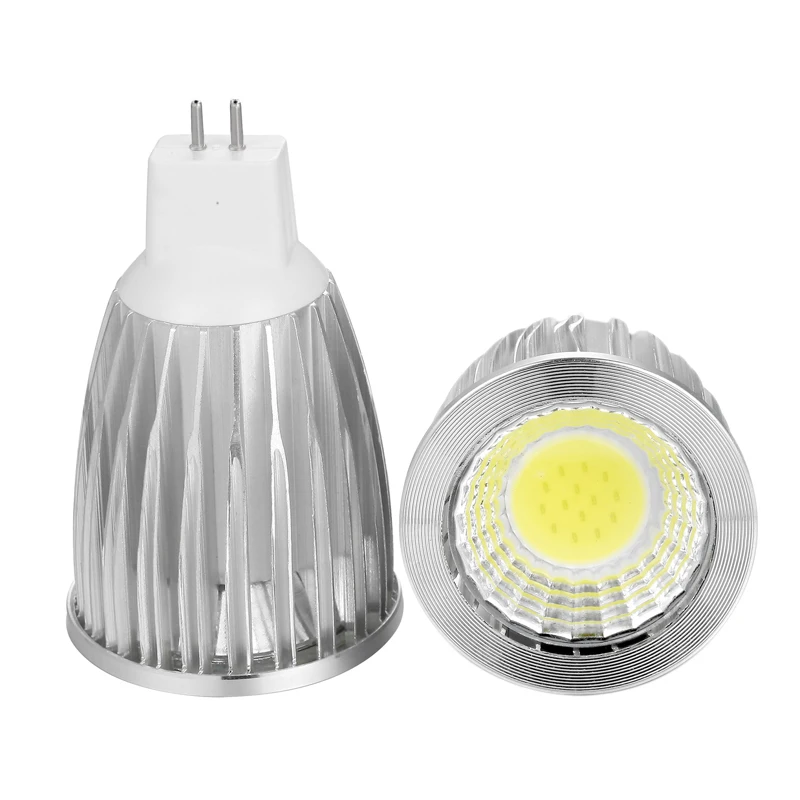 1X High Power Lampada Led MR16 Cob 9 W 12 W 15 W Led Cob Spotlight Cool White 16 12V Lamp Gu 5.3 /110V/ 220V