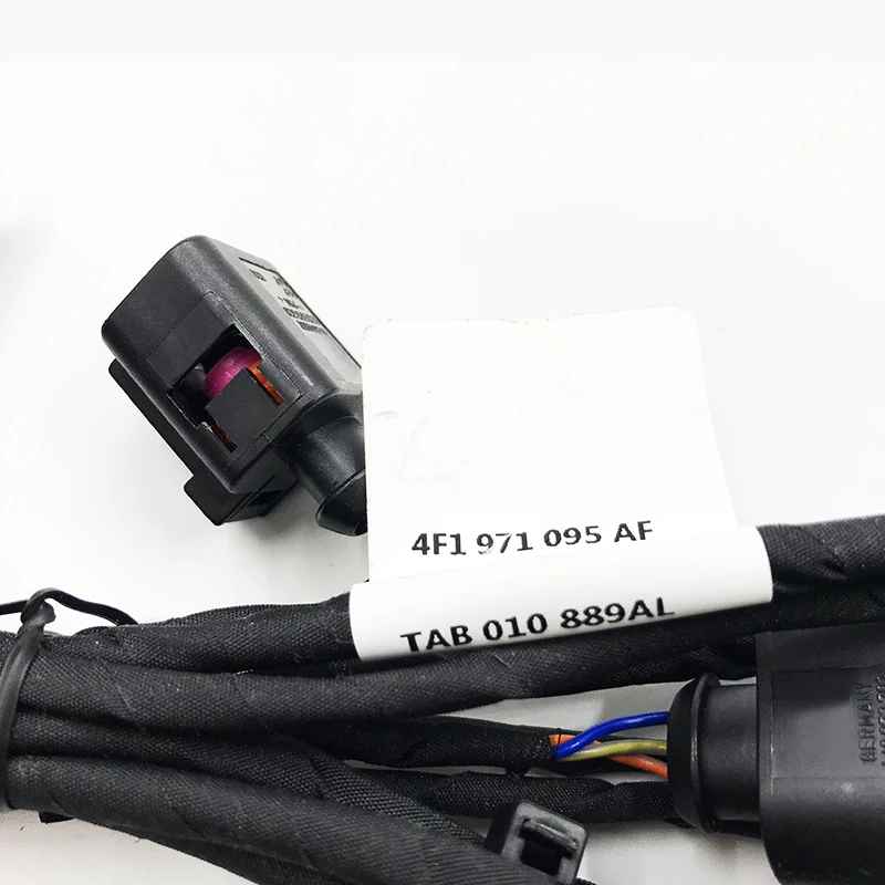 4F1971095AF dla Audi A6 C6 2009-2011 z przodu linia elektryczna eyeliner radaru z przodu indukcyjny kable w wiązce kontroler 4F1 971 095AF — zdjęcie 4