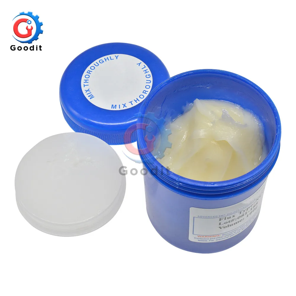 100g Flux Paste RAM-218/NC-559-ASM Lead-Free Solder Flux Paste For SMT BGA Reballing Soldering Welding Repair Paste