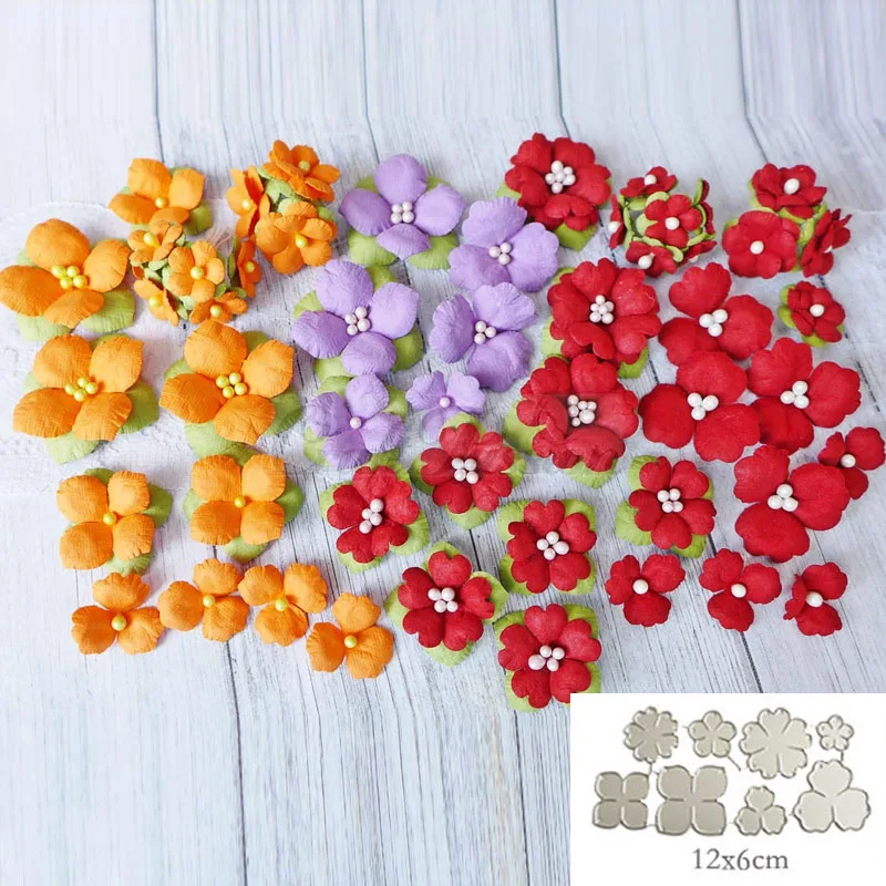 

Flower Dies Metal Cutting Dies for DIY Scrapbooking Album Paper Cards Decorative DIY Crafts Embossing Die Cuts