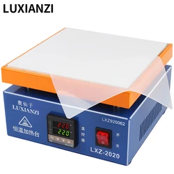 LUXIANZI Digital Preheating Station Thermostat Heating Plate For PCB SMD BGA Rework Heating Led Lamp Desoldering Repair Tool Set