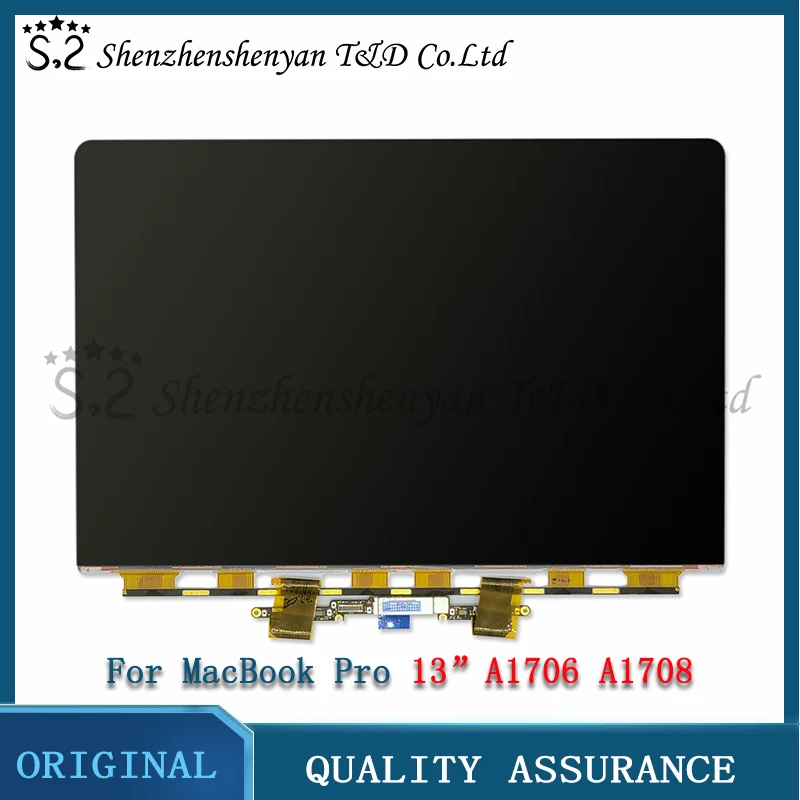 

Laptop 13'' A1706 A1708 A1989 A2159 A2251 A2289 LCD Screen Display for Macbook Retina 13" Only LCD 2016 2017 2018 2019 2020 Year