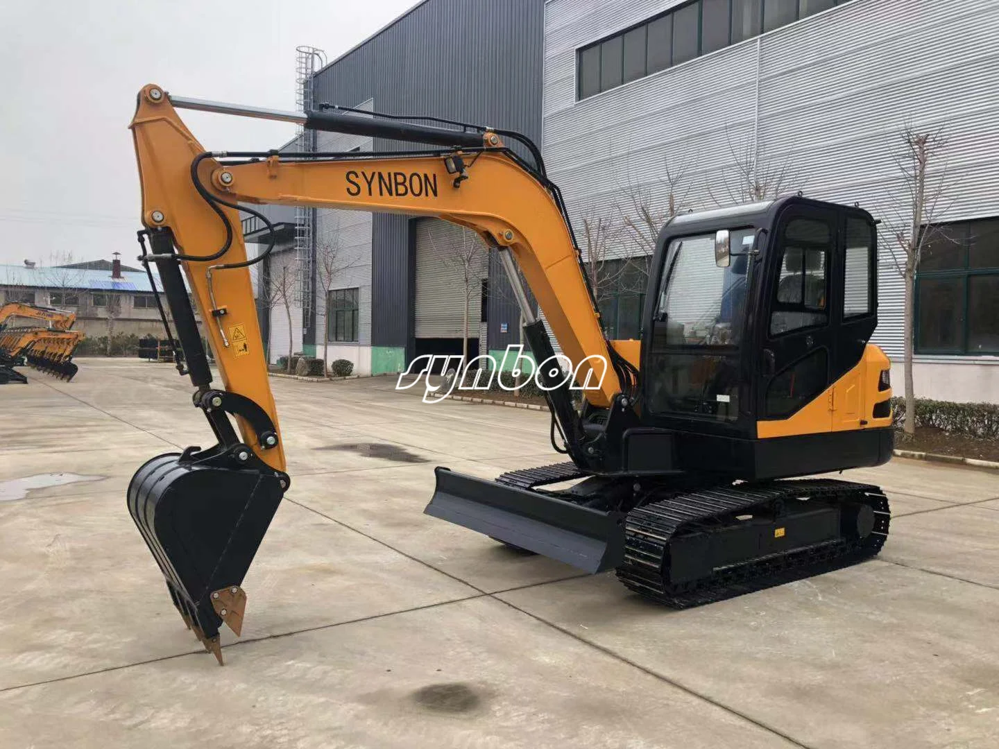 2021New Design Crawler Excavator  Hydraulic  Digger Building Machine 6.5Ton