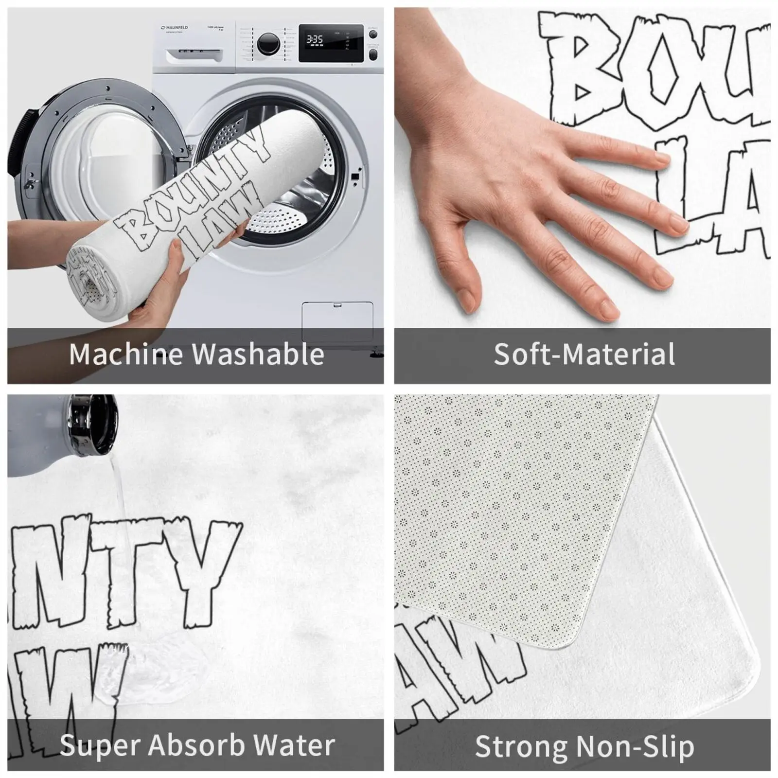 باونتي لو السجاد حصيرة البساط وسادة لينة عدم الانزلاق باونتي لو تارانتينو كوينتين تارانتينو ليوناردو دي كابريو براد بيت ريك